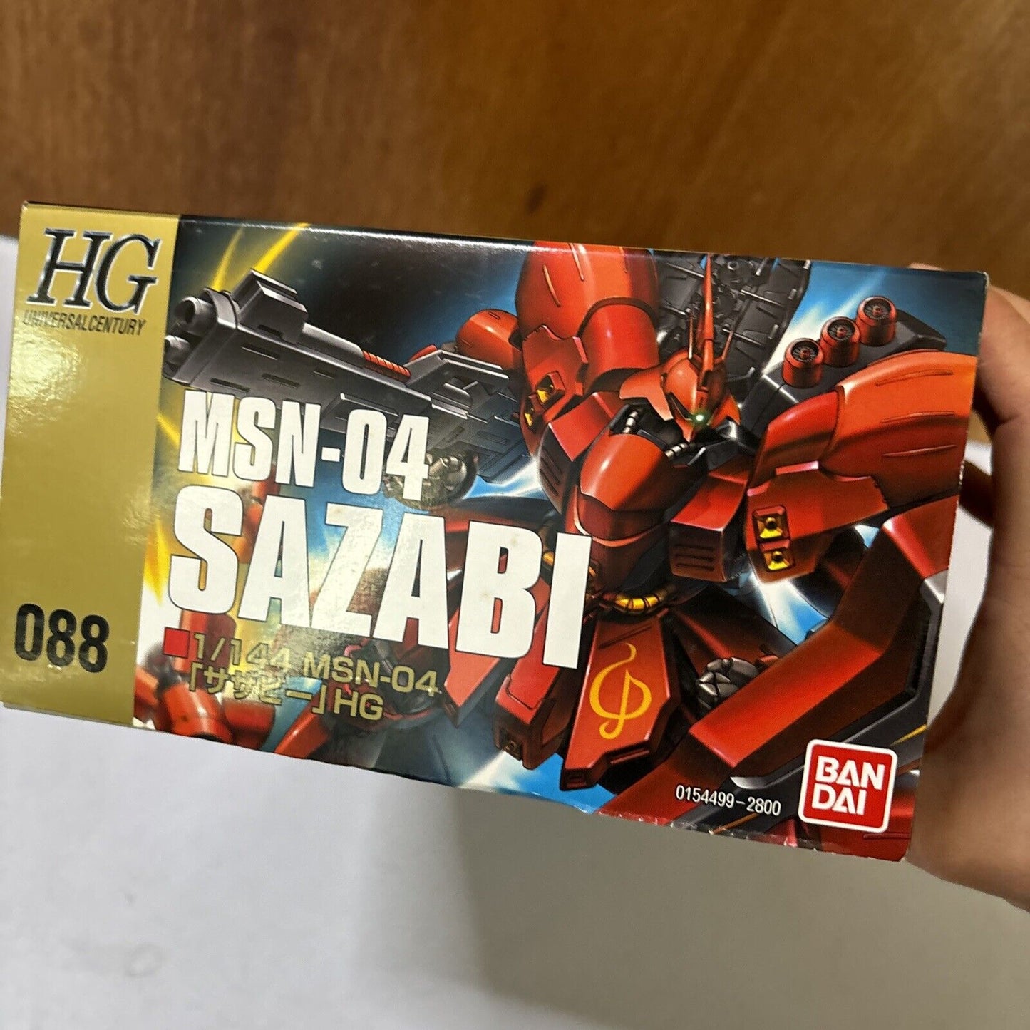 MSN-04 Sazabi Gundam HGUC  Bandai 2008