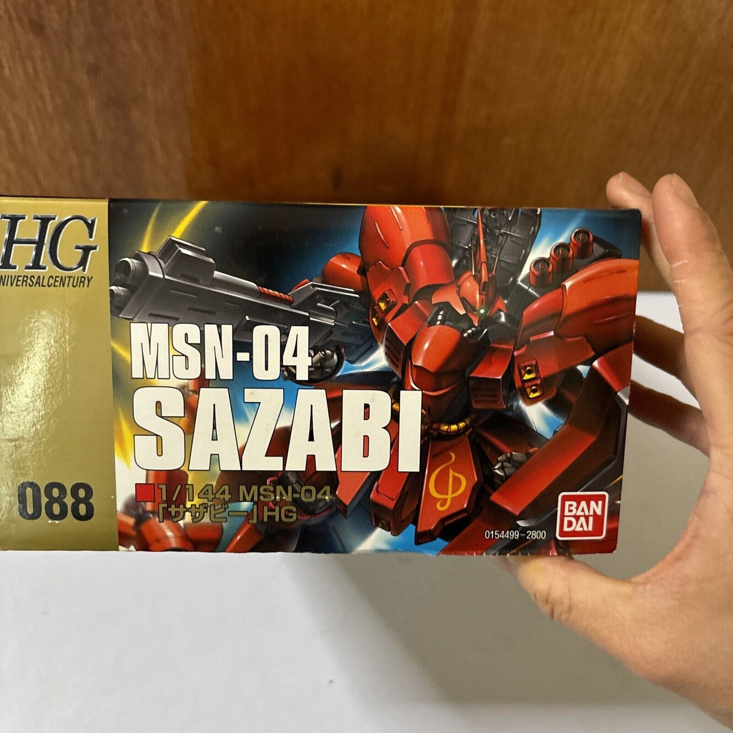 MSN-04 Sazabi Gundam HGUC  Bandai 2008