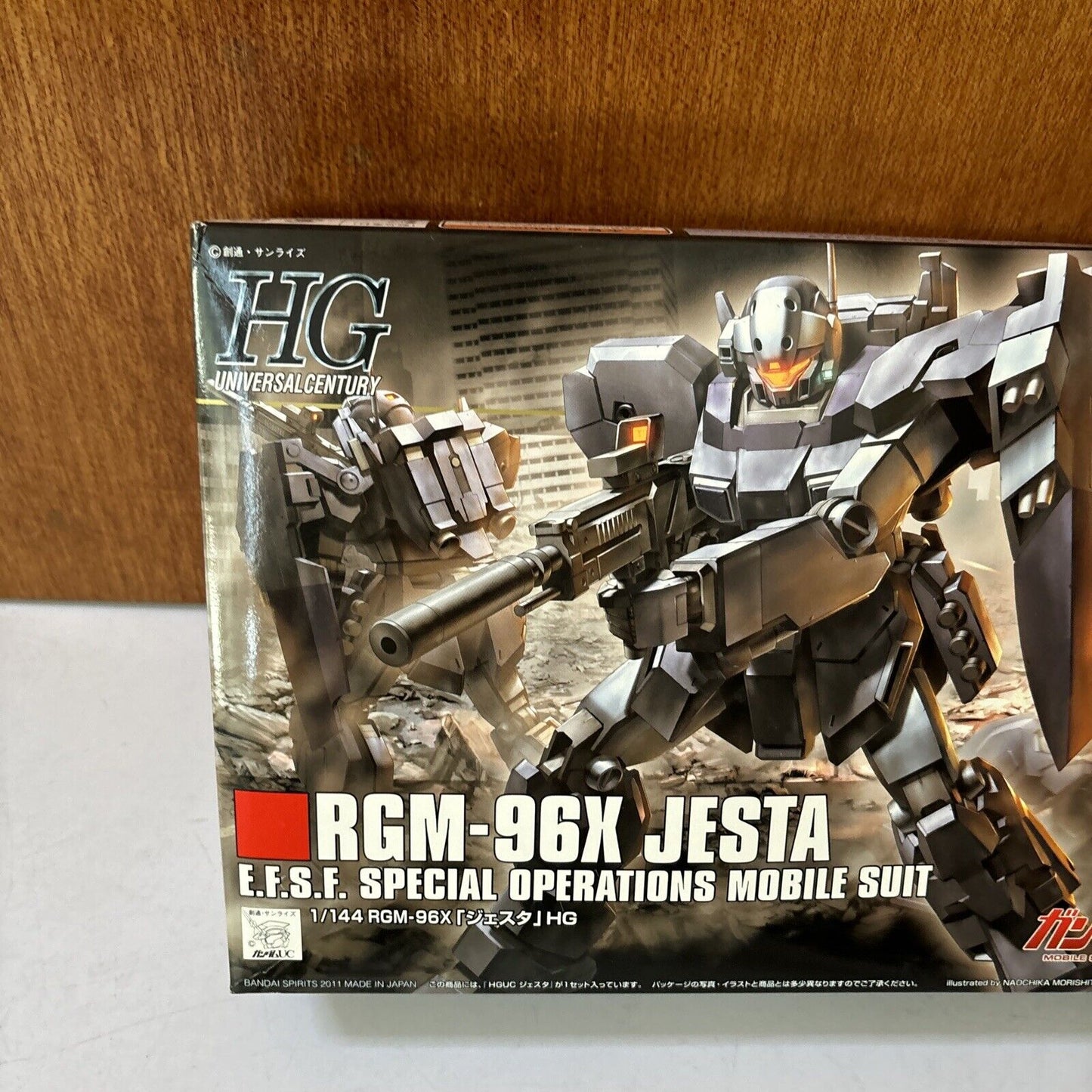 RGM-96X Jesta E.F.S.F. Special Operations Mobile Suit Gundam Bandai 2011 HG