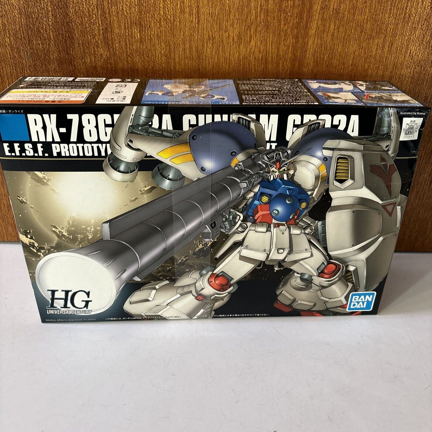 RX-78GP02A Gundam GP02A HG UC Bandai 2006 Gunpla