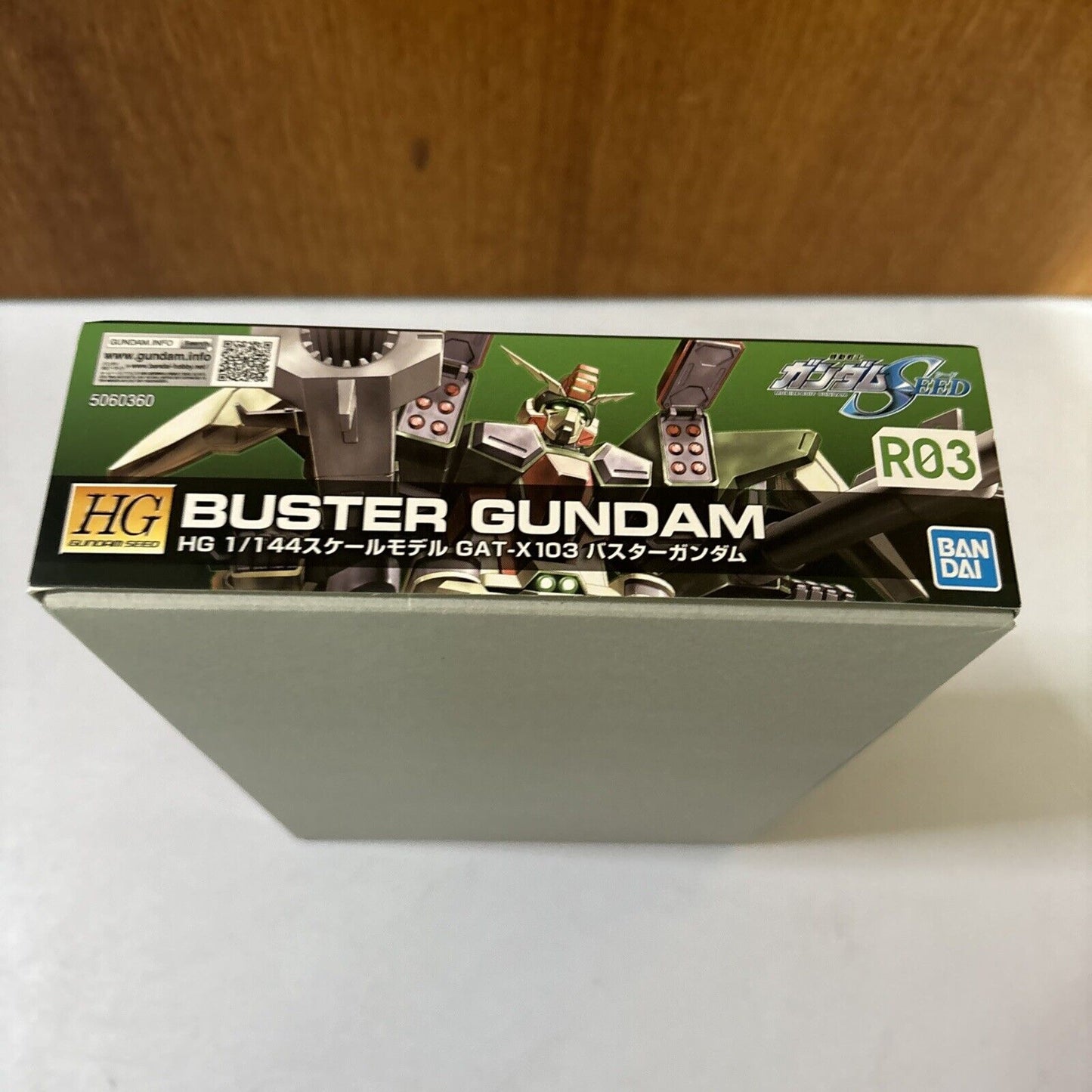 R03 GAT-X103 Buster Gundam Bandai Mobile Suit Gundam HG 1/144 Gunpla 2011