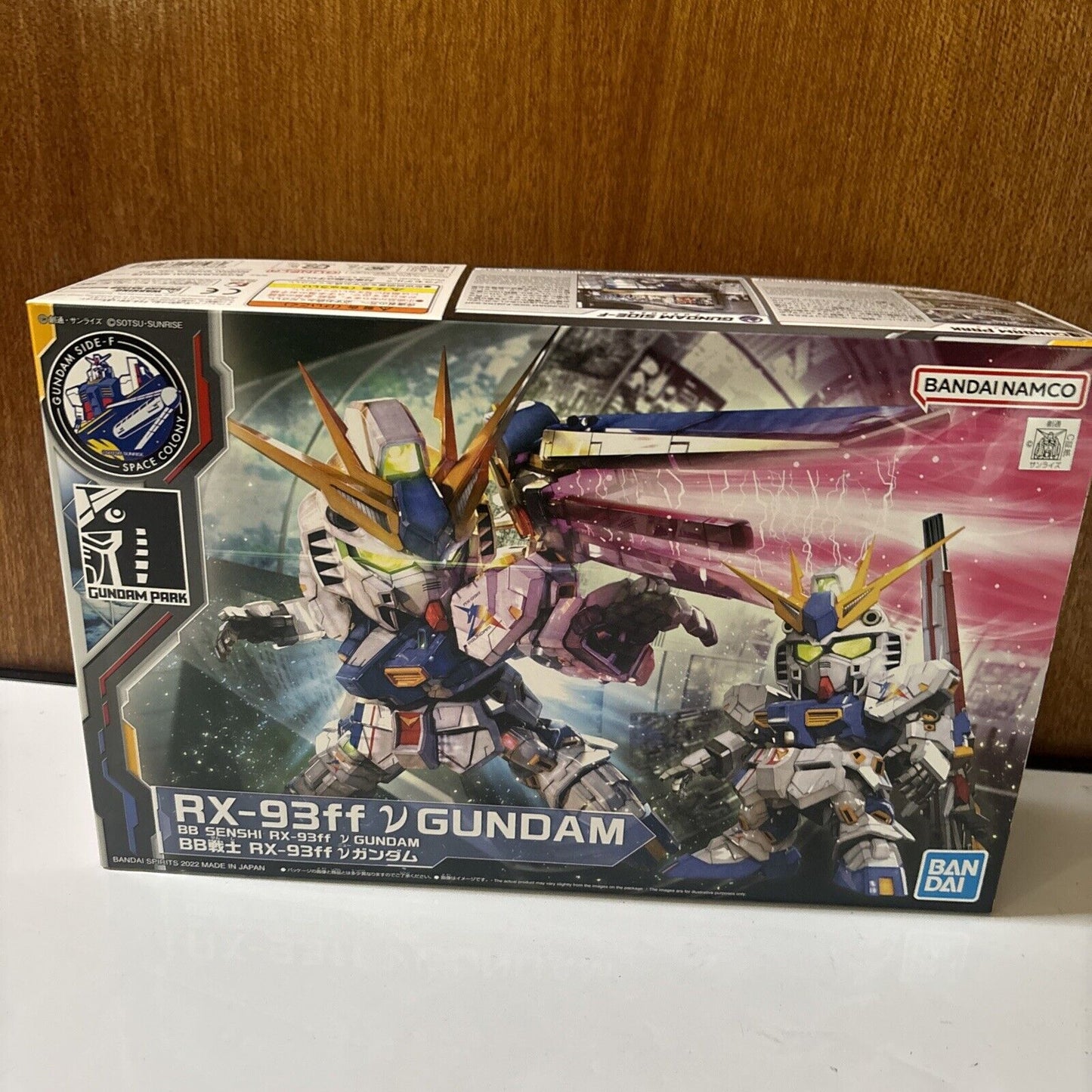 RX-93ff V Gundam BB Senshi RX183ff Gundam Side F Bandai 2022 Gundam Park