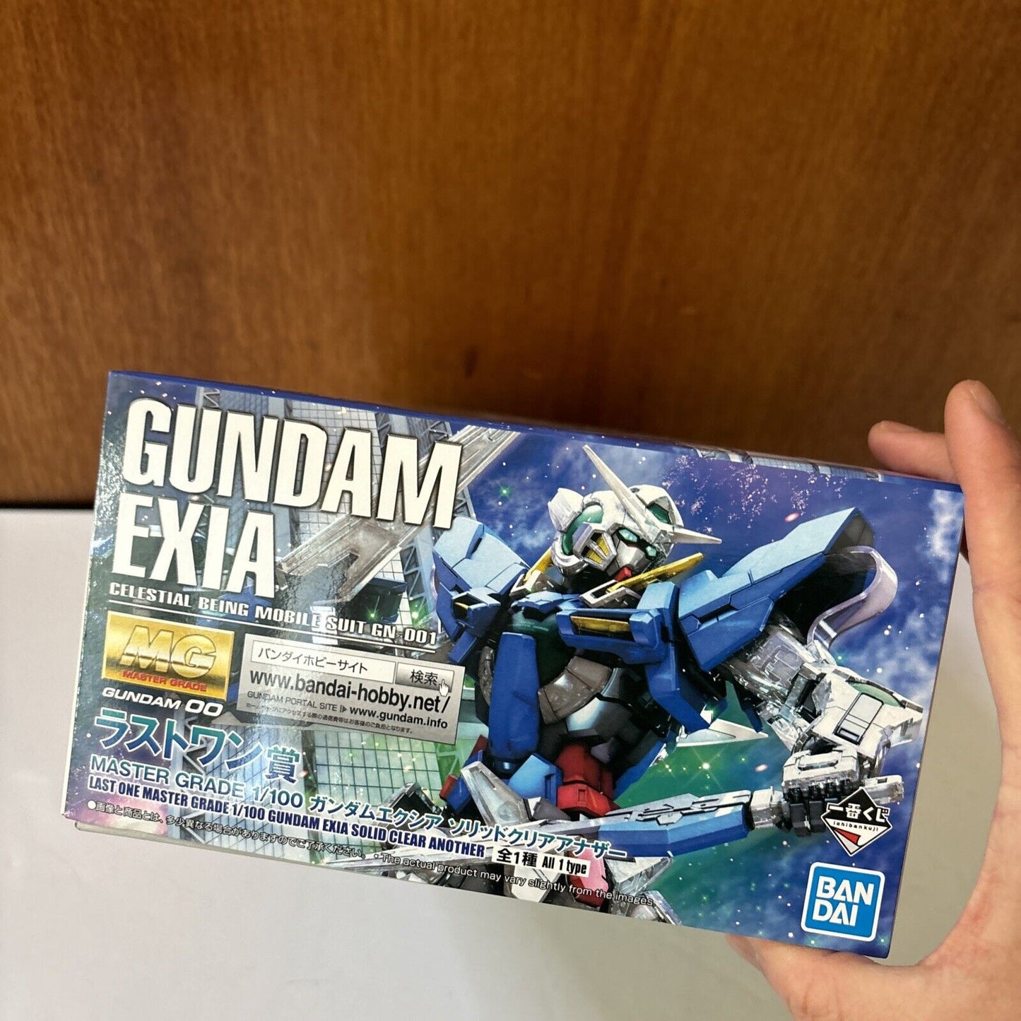 Bandai 645075-2607739 Last One Prize MG Gundam Exia 0617-44 Gunpla