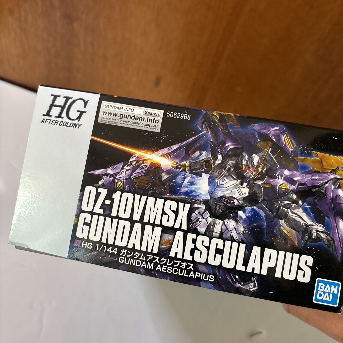 0Z-10VMSX Gundam Aesculapius HG 1.144 After Colony Bandai Gunpla 2022