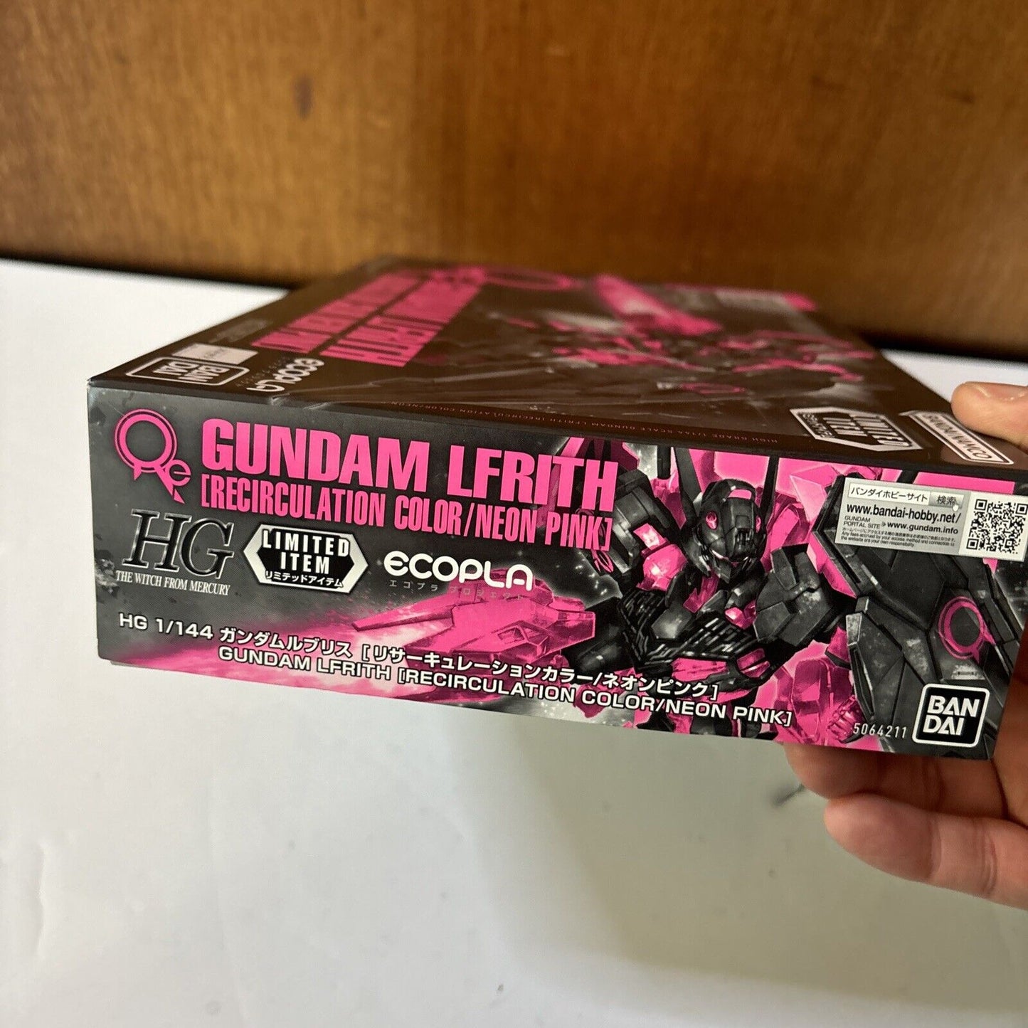 Gundam LFRITH [Recirculation Color Neon Pink] HG Ecopla Bandai Gunpla 2022