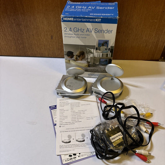 Cocoon 2.4Ghz AV Sender Wireless Audio & Video AVS50