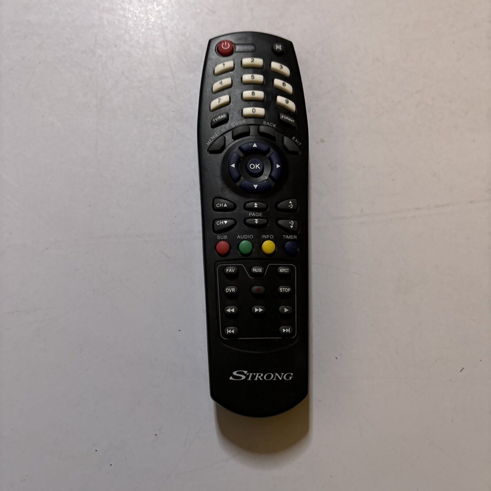 Genuine Strong Remote Control For DVR TV Tuner – Retro Unit