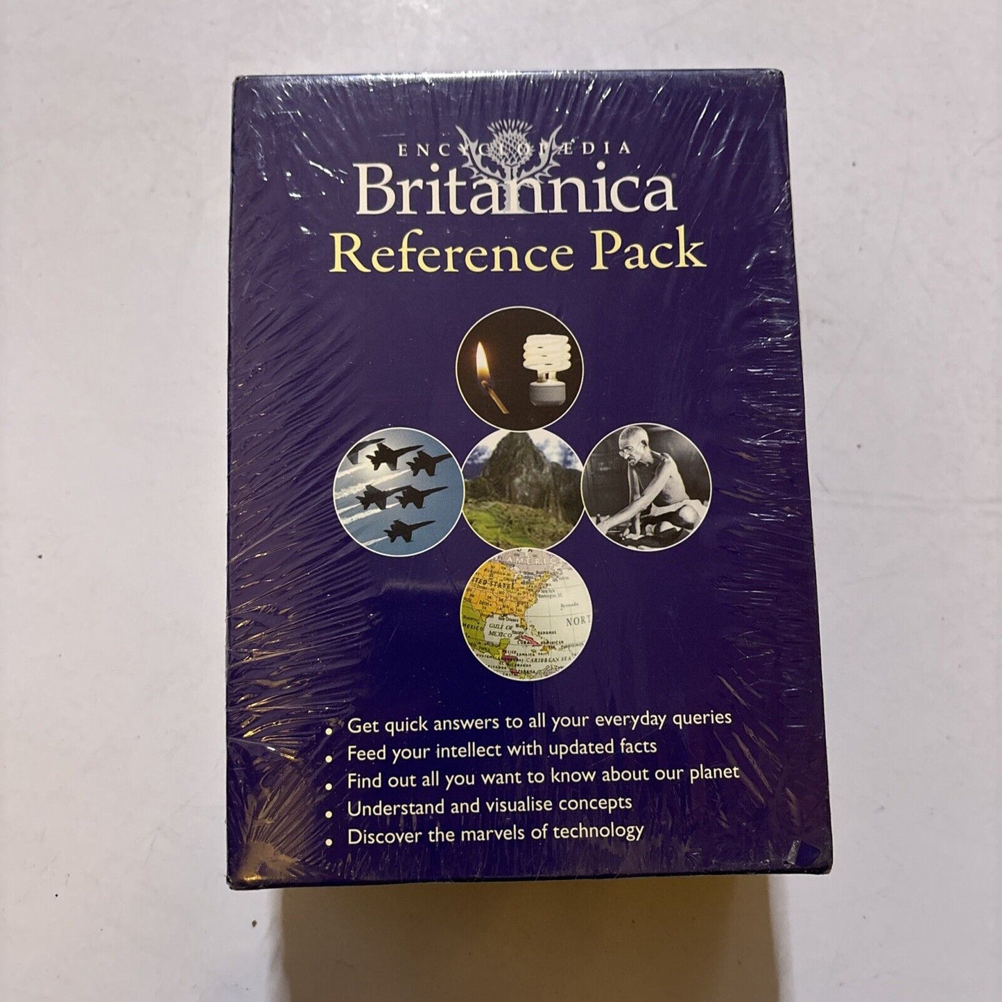 Encyclopedia Britannica Reference Pack 5 PC CDROM Pack  *New Sealed*