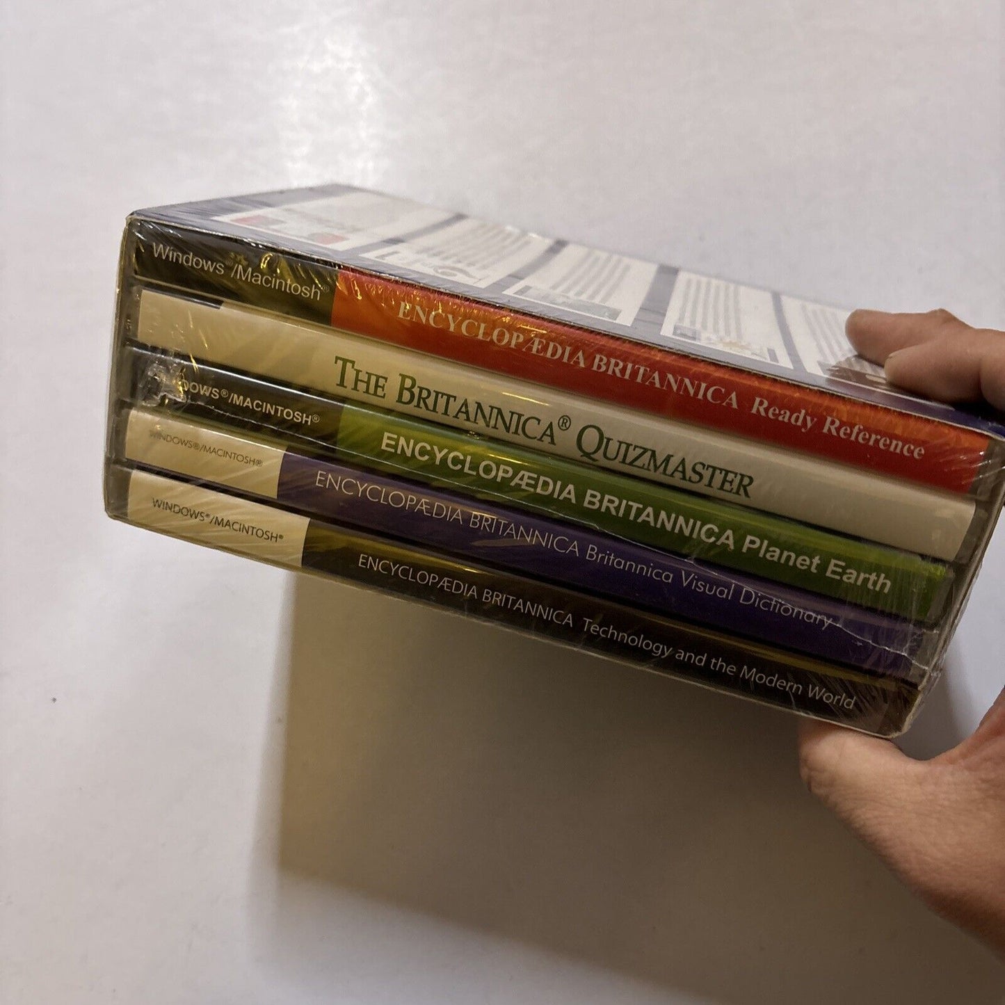 Encyclopedia Britannica Reference Pack 5 PC CDROM Pack  *New Sealed*