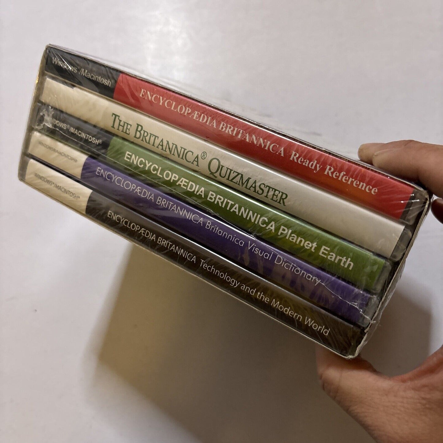 Encyclopedia Britannica Reference Pack 5 PC CDROM Pack  *New Sealed*