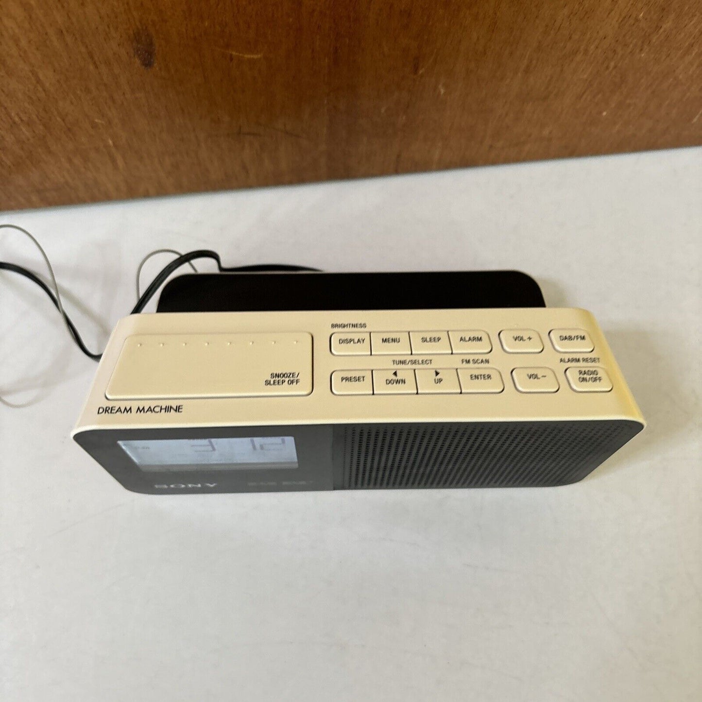 Sony DAB+ Digital FM Radio Alarm Clock XDR-C706DBP