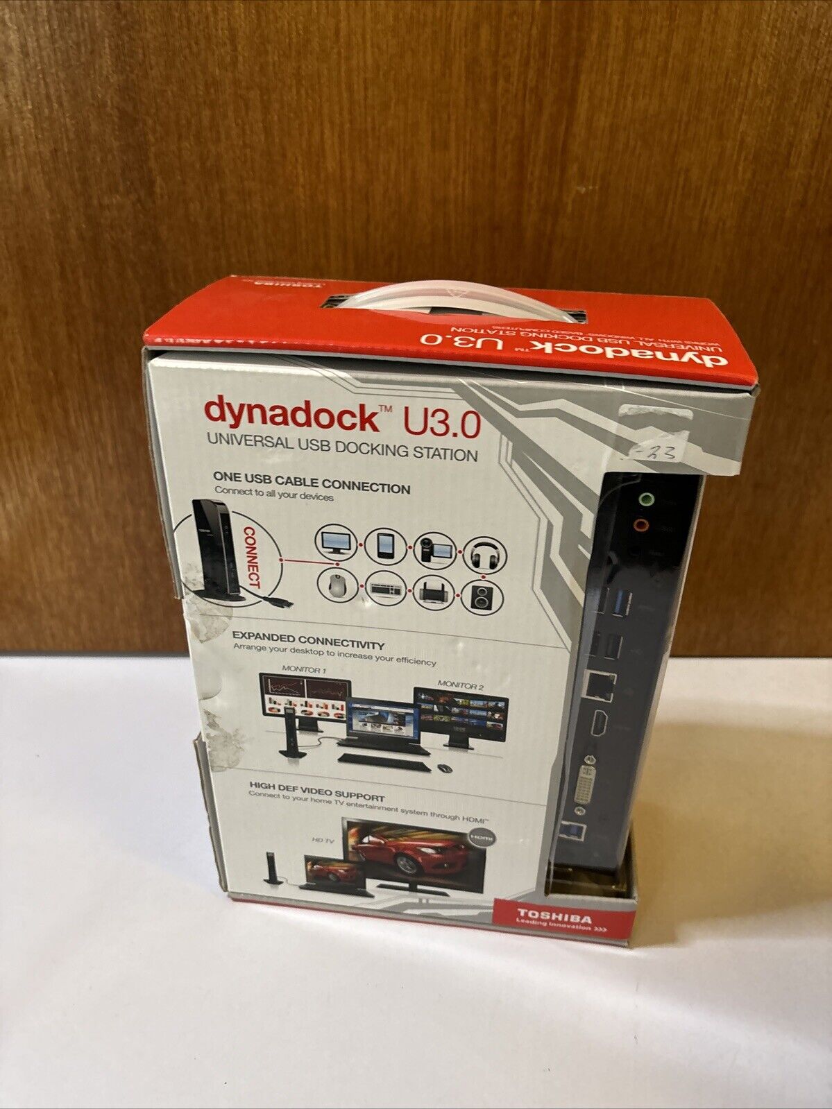 Toshiba DynaDock U3.0 (PA3927A-1PRP) Docking  Station
