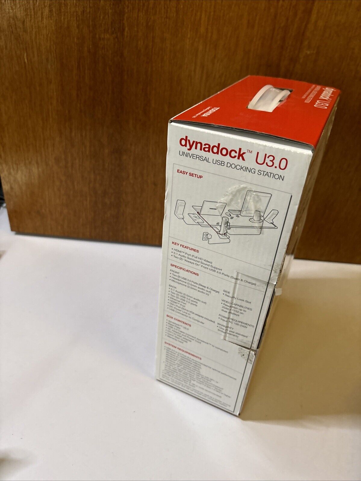 Toshiba DynaDock U3.0 (PA3927A-1PRP) Docking  Station