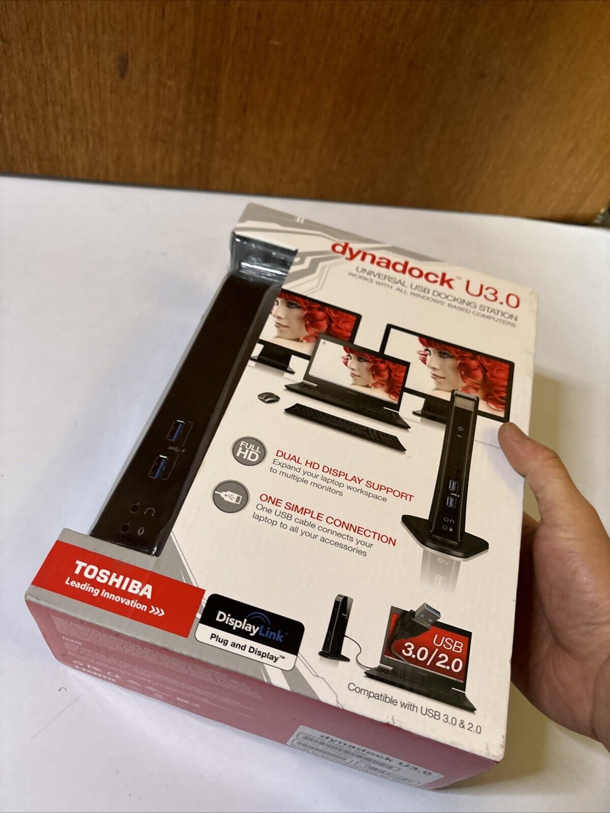 Toshiba DynaDock U3.0 (PA3927A-1PRP) Docking  Station