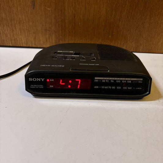 Sony Dream Machine Alarm Clock Radio ICF-C270 *AM Radio Not Working*