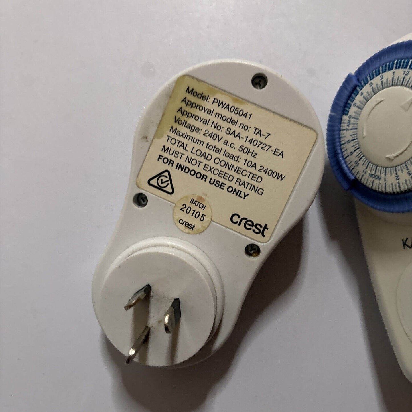 3x Analogue Electrical Timer: Crest, Kambrook, RingGrip