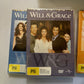Will & Grace : The Complete Collection - Season 1-8 (DVD, 2017, 32-Disc) Region4