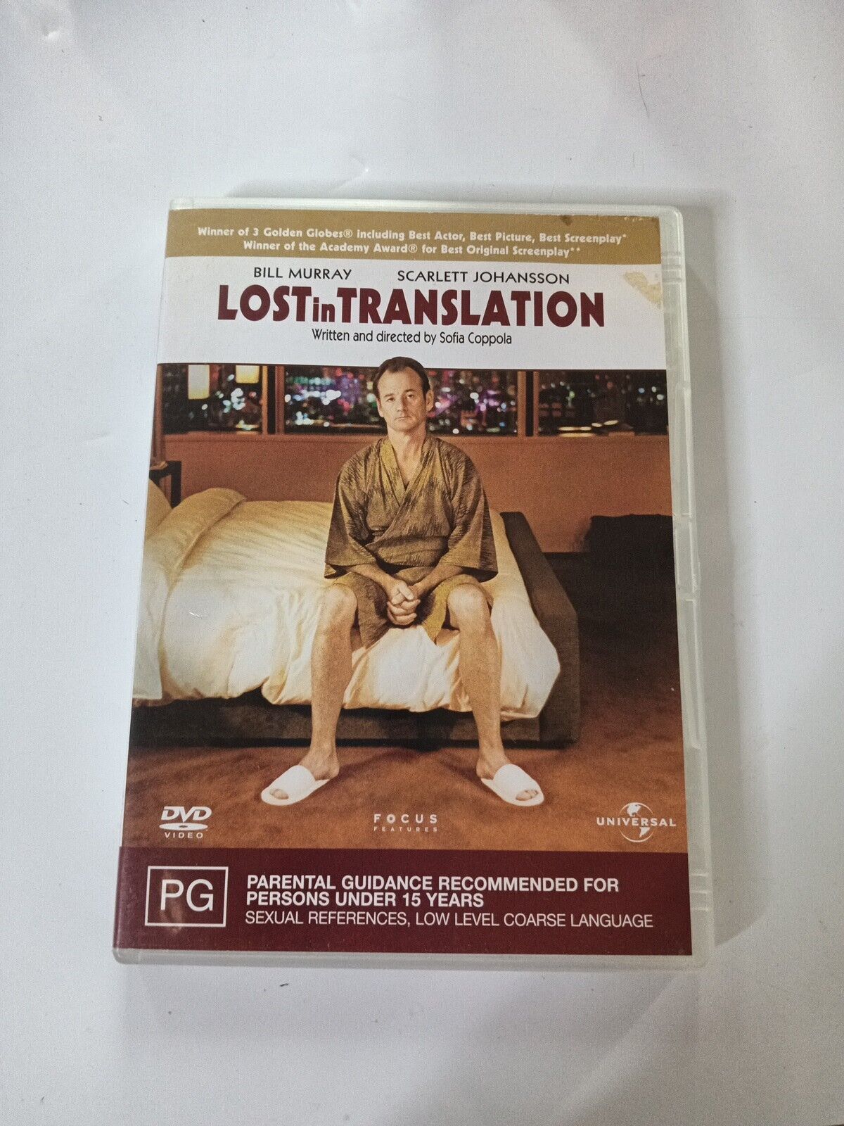 Lost in Translation (DVD, 2003) Scarlet Johansson, Bill Murray Region 4