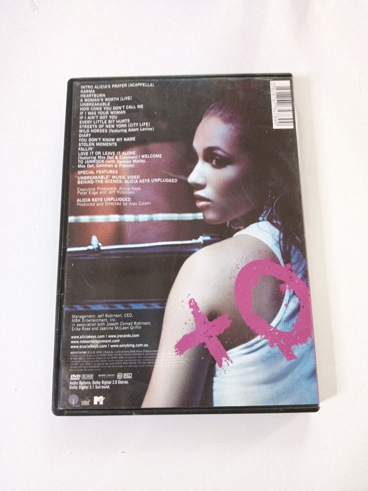 Alicia Keys - Unplugged (DVD, 2005) All Regions
