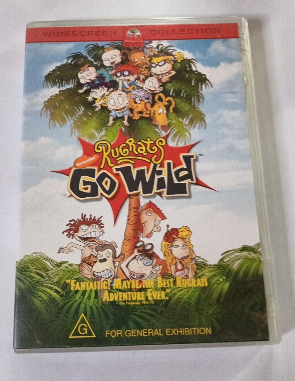 Rugrats Go Wild (DVD, 2003) Nancy Cartwright, Tim Curry, Bruce Willis Region 4