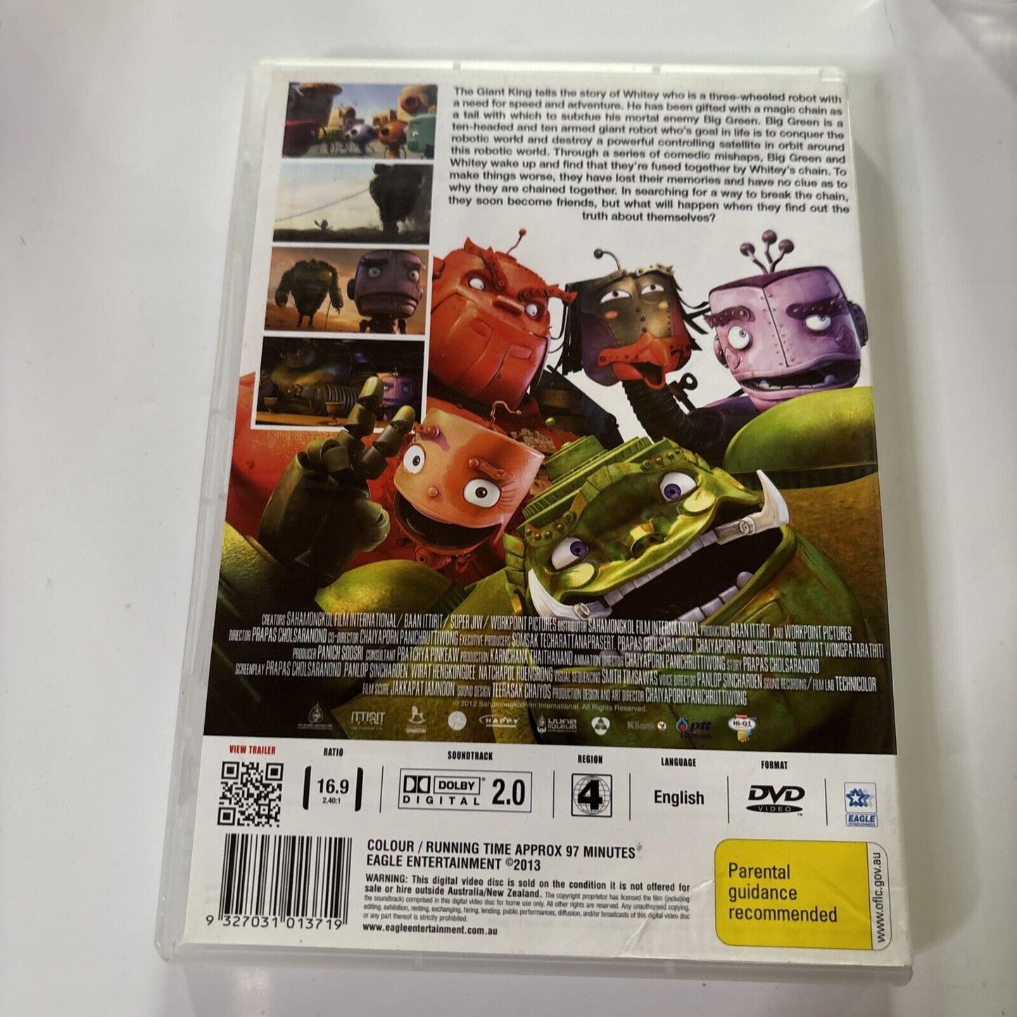 The Giant King We Were Born To Be Friends (DVD, 2013) Region 4