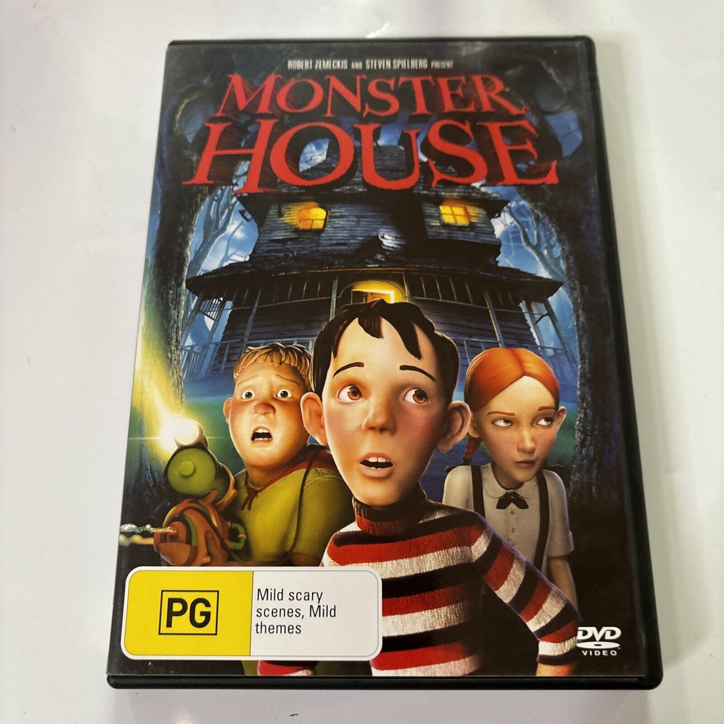 Monster House (DVD, 2006) Kathleen Turner, Maggie Gyllenhaal, Region 4