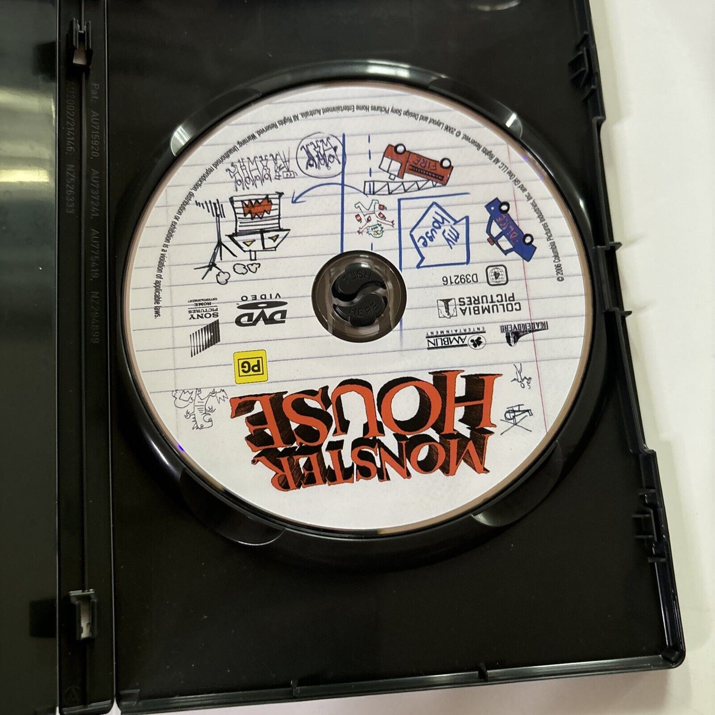 Monster House (DVD, 2006) Kathleen Turner, Maggie Gyllenhaal, Region 4