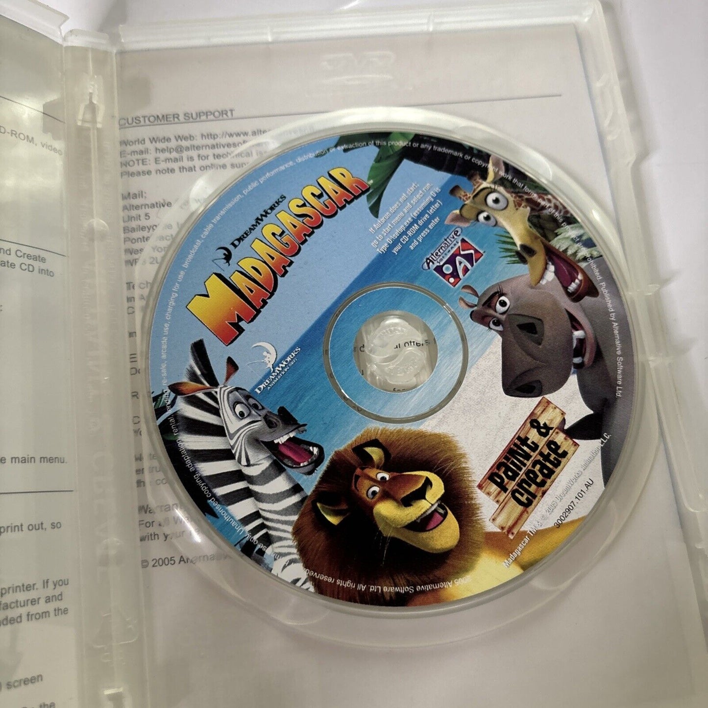 Madagascar - Paint & Create - PC CD ROM Game