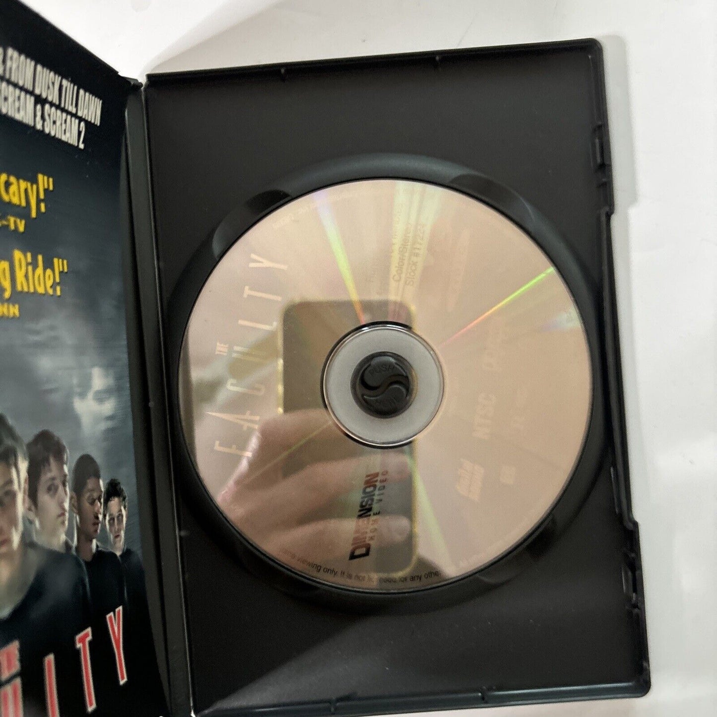 The Faculty (DVD, 1998) Clea DuVall, Jordana Brewster, Laura Harris Region 1