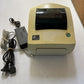 Zebra LP 2844 Thermal Printer Label Printer USB Power Adapter included