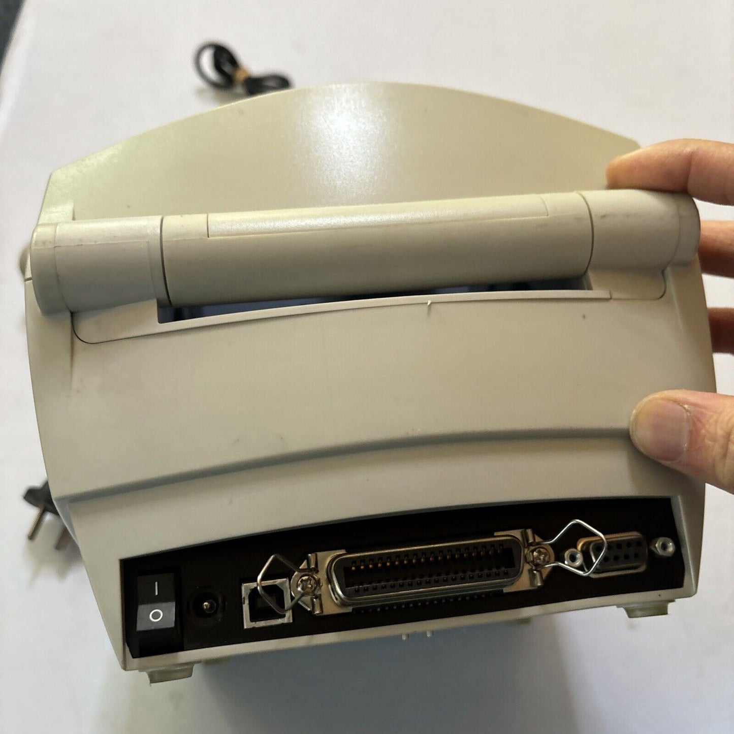 Zebra LP 2844 Thermal Printer Label Printer USB Power Adapter included