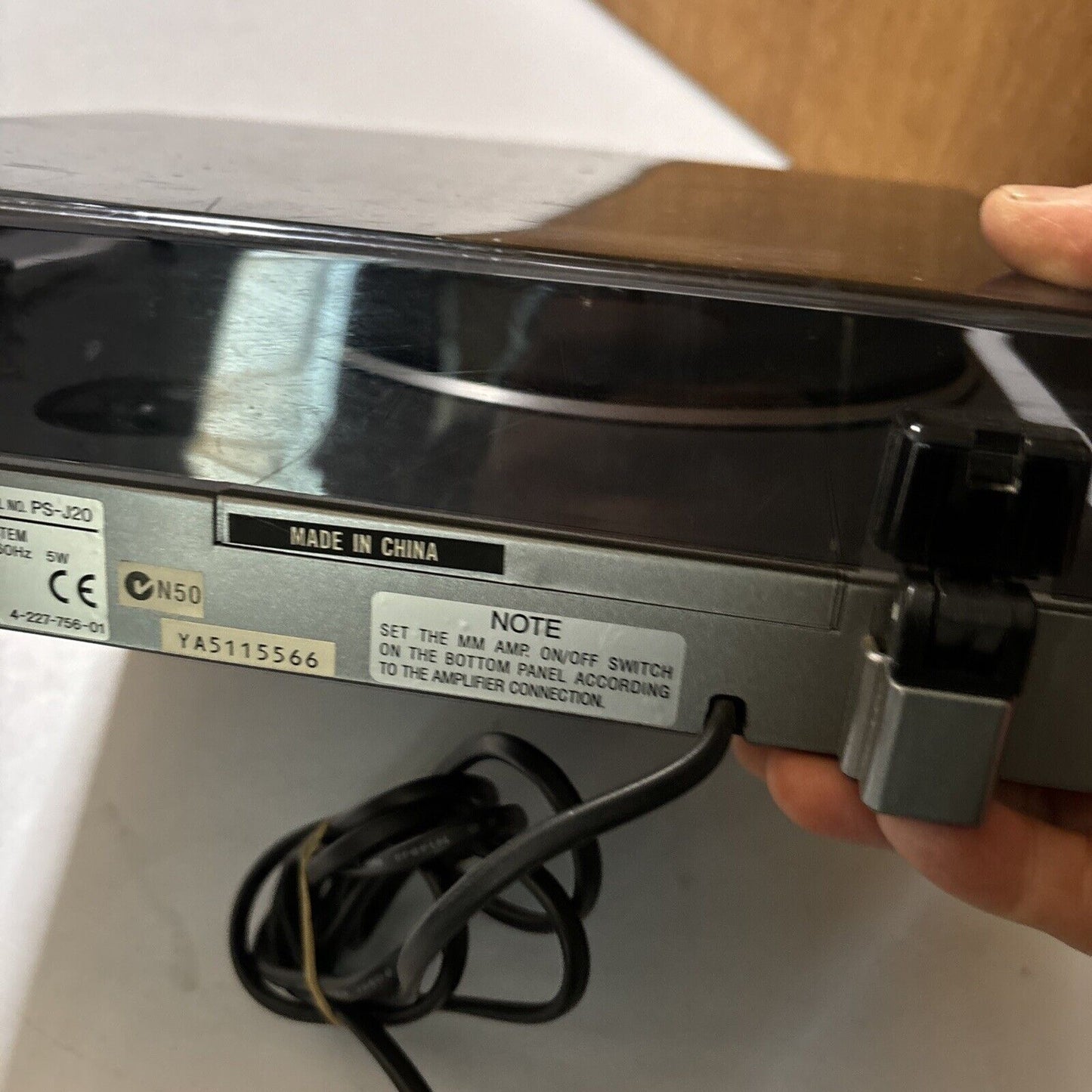 Sony Stereo Turntable System PS-J20