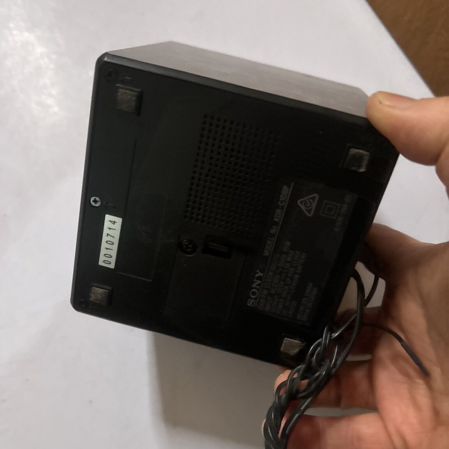 Sony Dual Alarm Clock Digital DAB+ FM Radio XDR-C1DBP