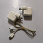 2x Apple USB Adapter 10W A1357 & 30-Pin iPod Cable
