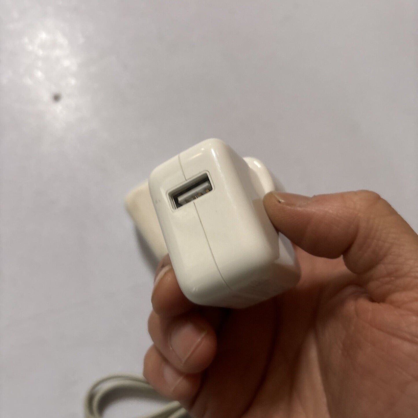 2x Apple USB Adapter 10W A1357 & 30-Pin iPod Cable