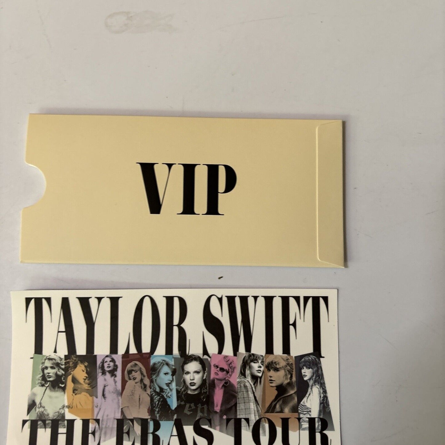 Taylor Swift The Eras Tour VIP Card 2024
