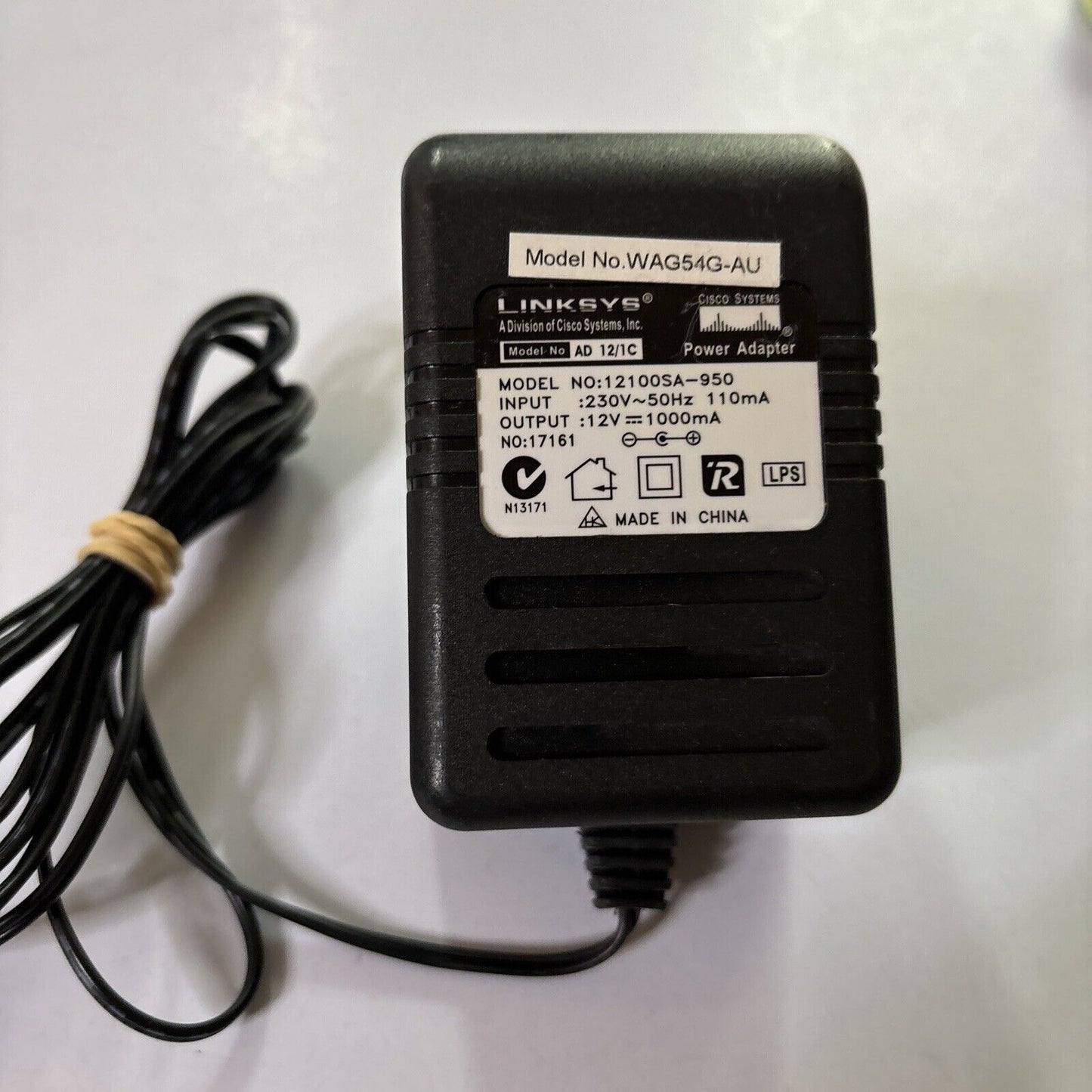 Linksys Cisco AC Adapter 12100SA-950 12V 1A