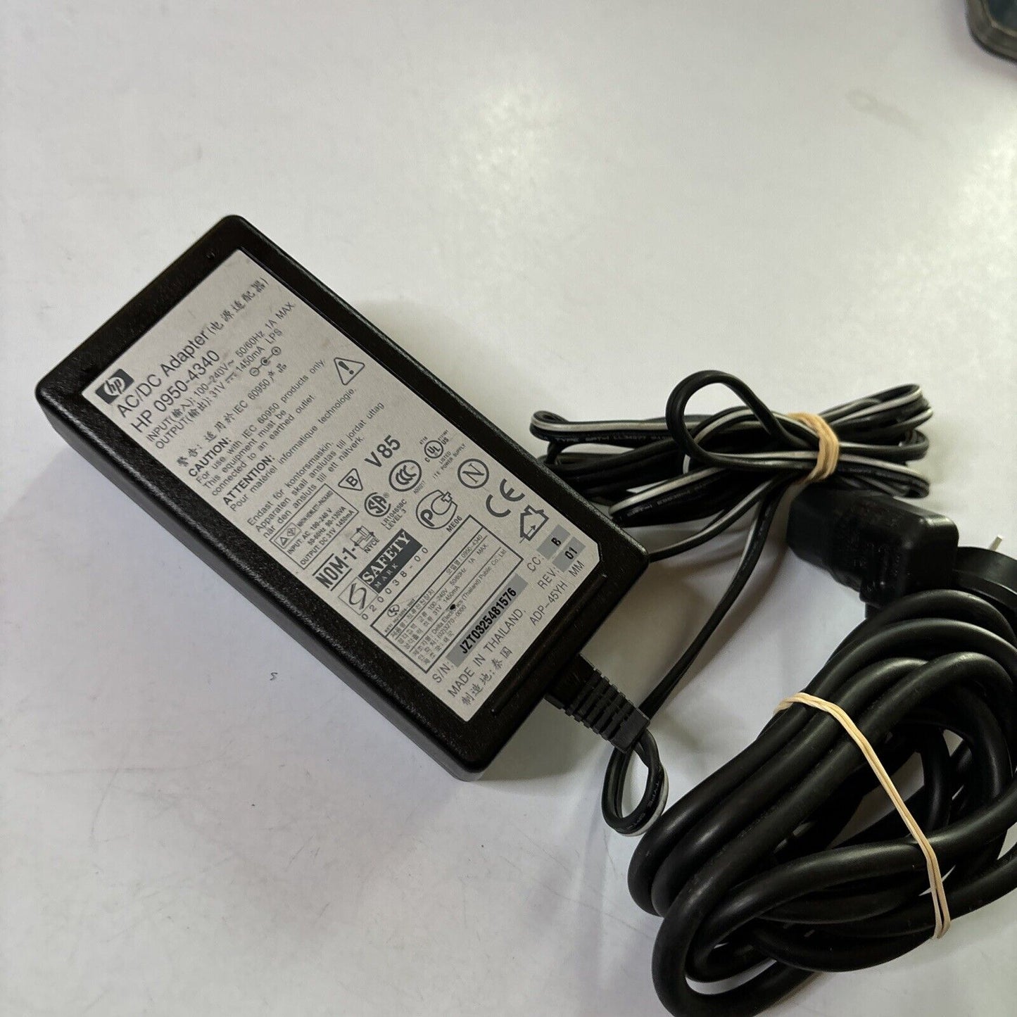 Genuine HP 0950-4340 AC Adapter 31V 1450mA for Officejet 6110,Photosmart 7550