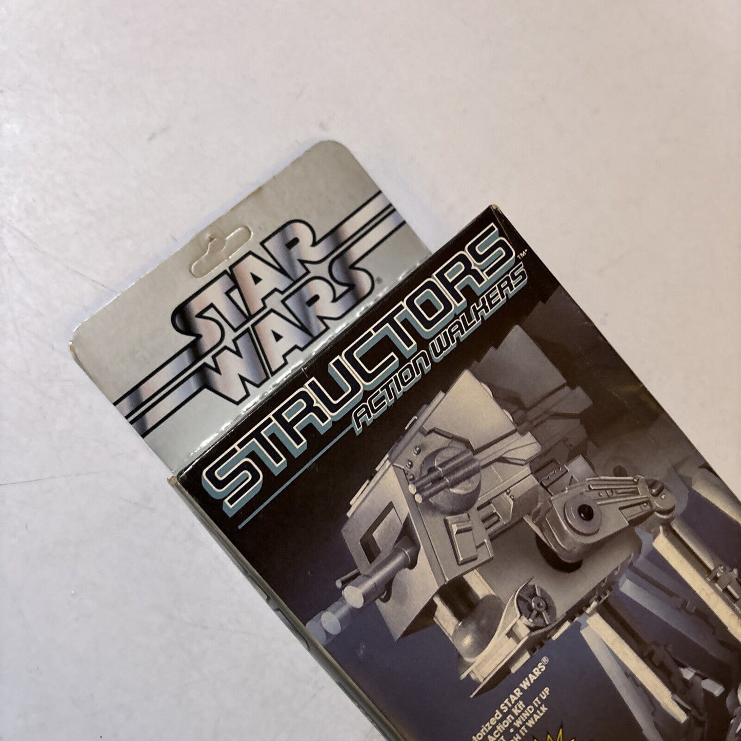 Star Wars AT-ST Structors Action Walkers Action Scale Model Kit 1984 *Unopened*