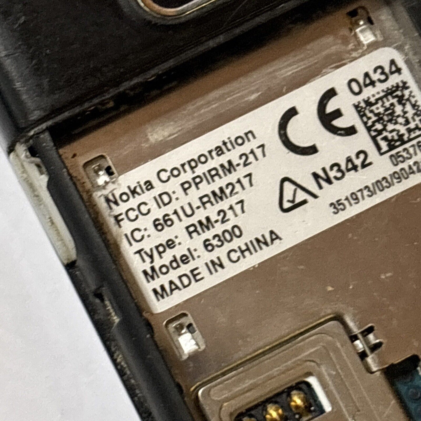 Nokia 6300 Vintage Mobile Phone *For Parts Or Repair*