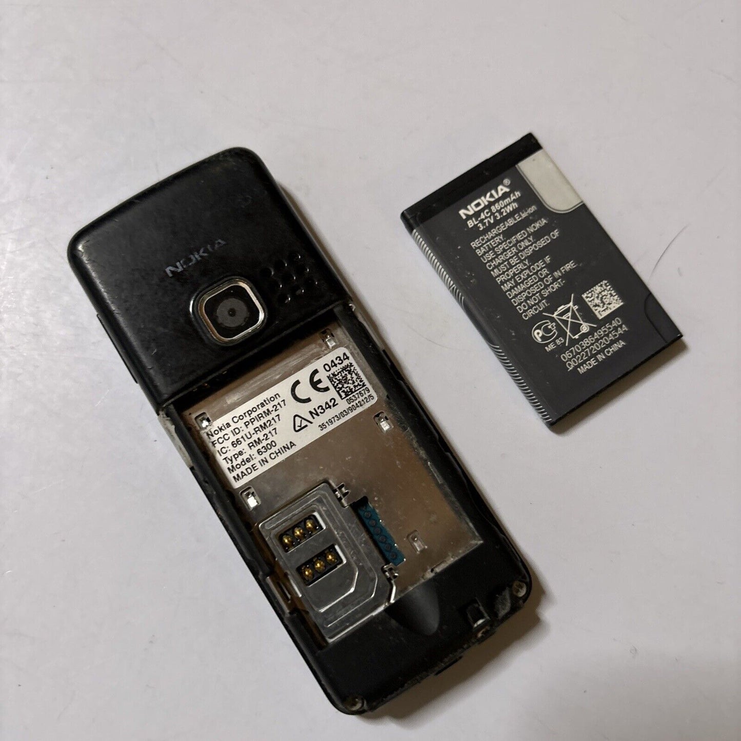 Nokia 6300 Vintage Mobile Phone *For Parts Or Repair*