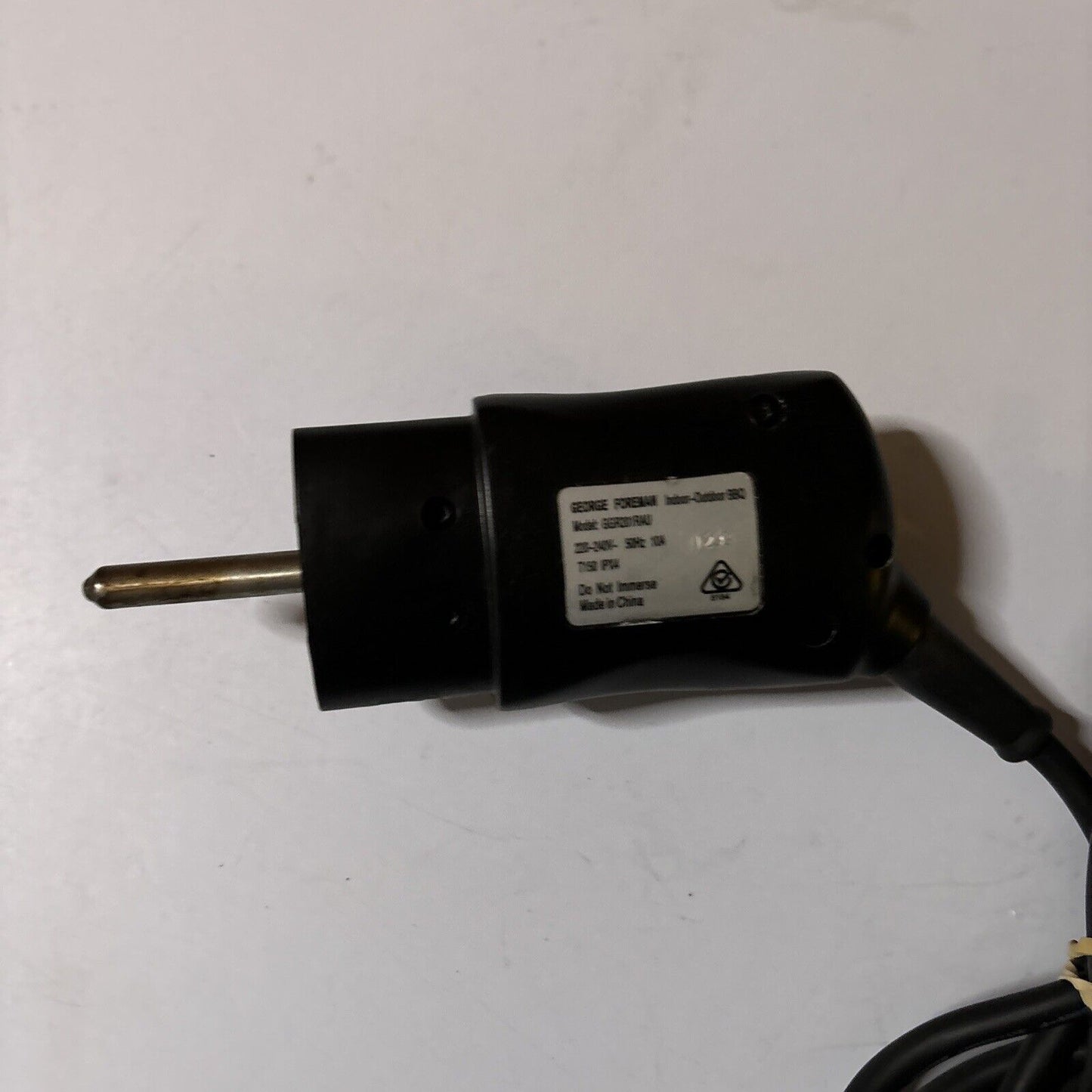 George Foreman Temperature Control Power Probe GGR201RAU For Indoor-Outdoor BBQ