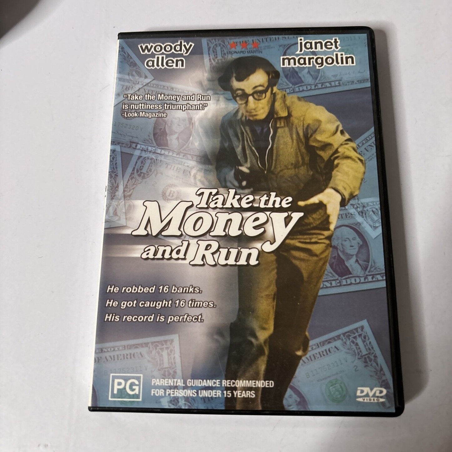 Take the Money and Run (DVD, 1969) NEW Woody Allen Region 4