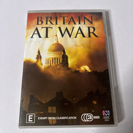Britain at War (DVD, 2008, 3-Disc) WW2 Documentary ABC Region 4
