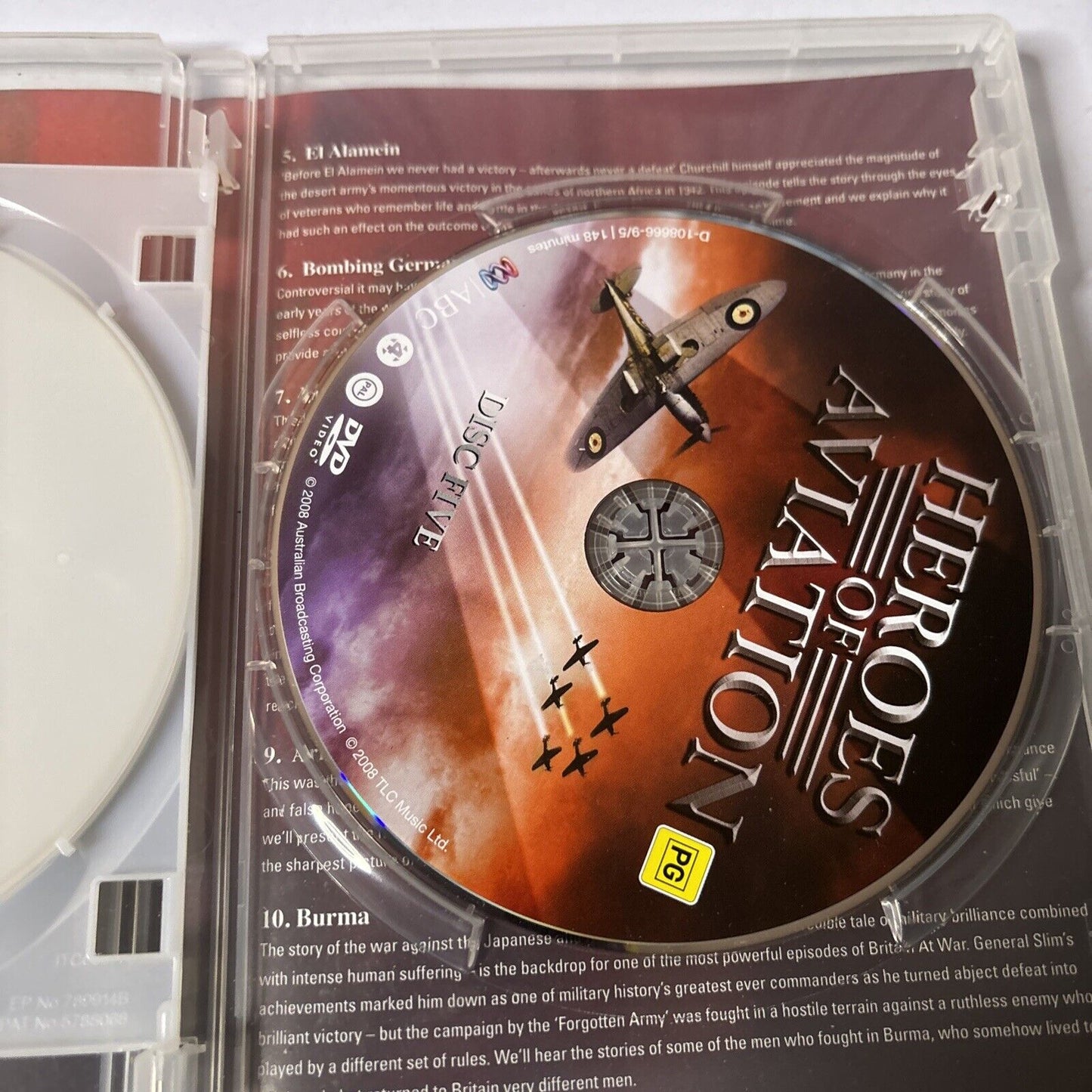 Britain at War (DVD, 2008, 3-Disc) WW2 Documentary ABC Region 4