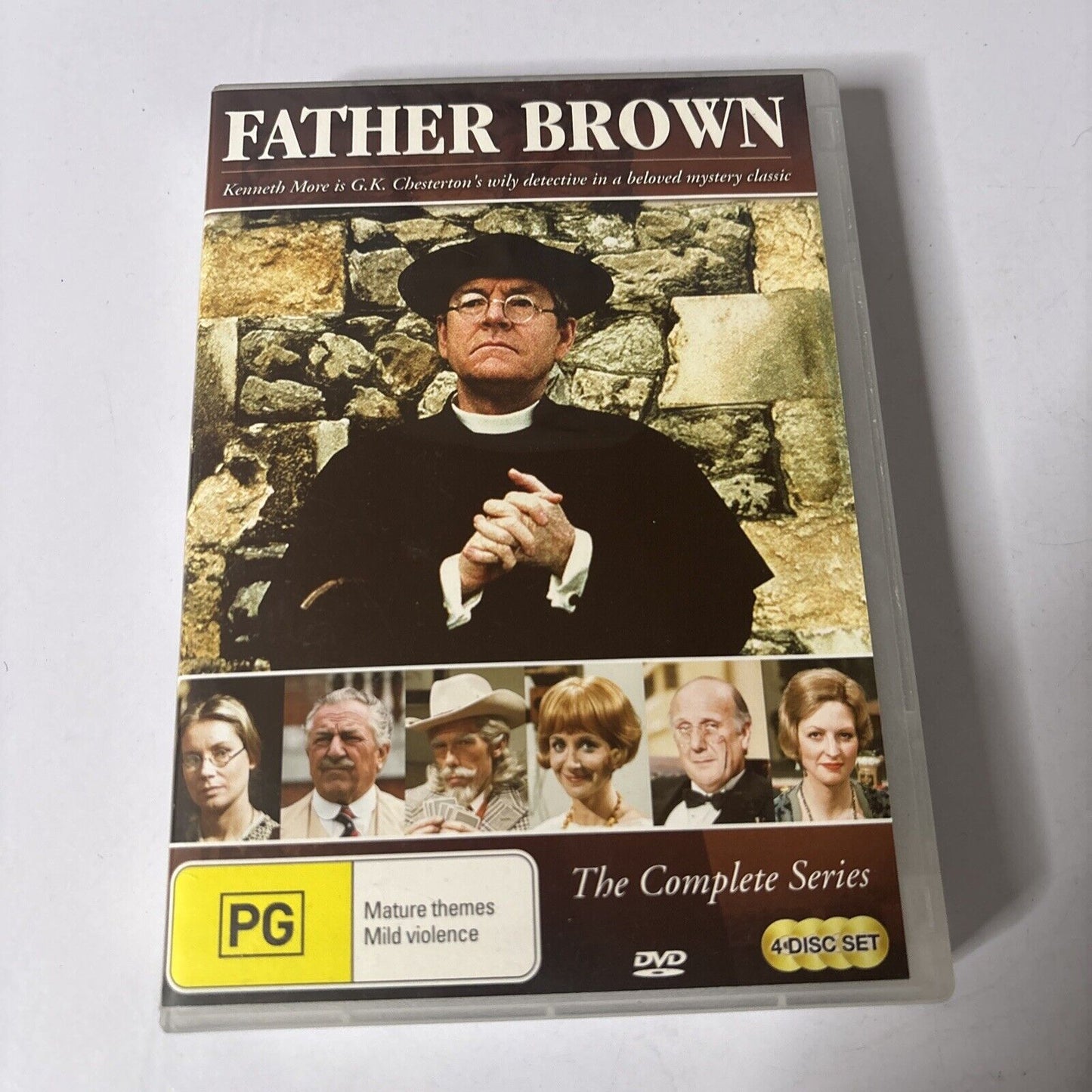Father Brown - The Complete Series (DVD, 1974, 4-Disc) Kenneth More Region 4