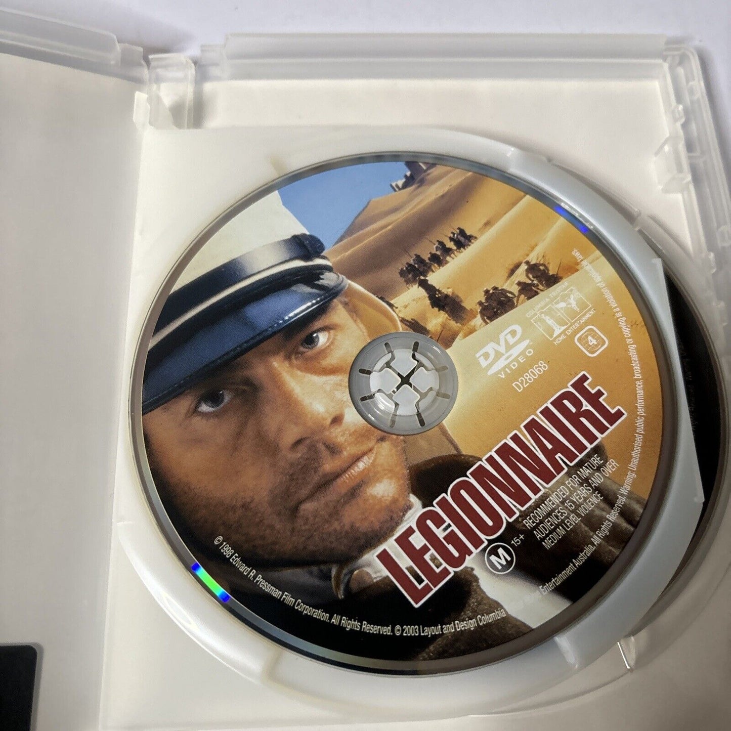 Legionnaire / Universal Soldier - The Return DVD Jean-Claude Van Damme Region 4