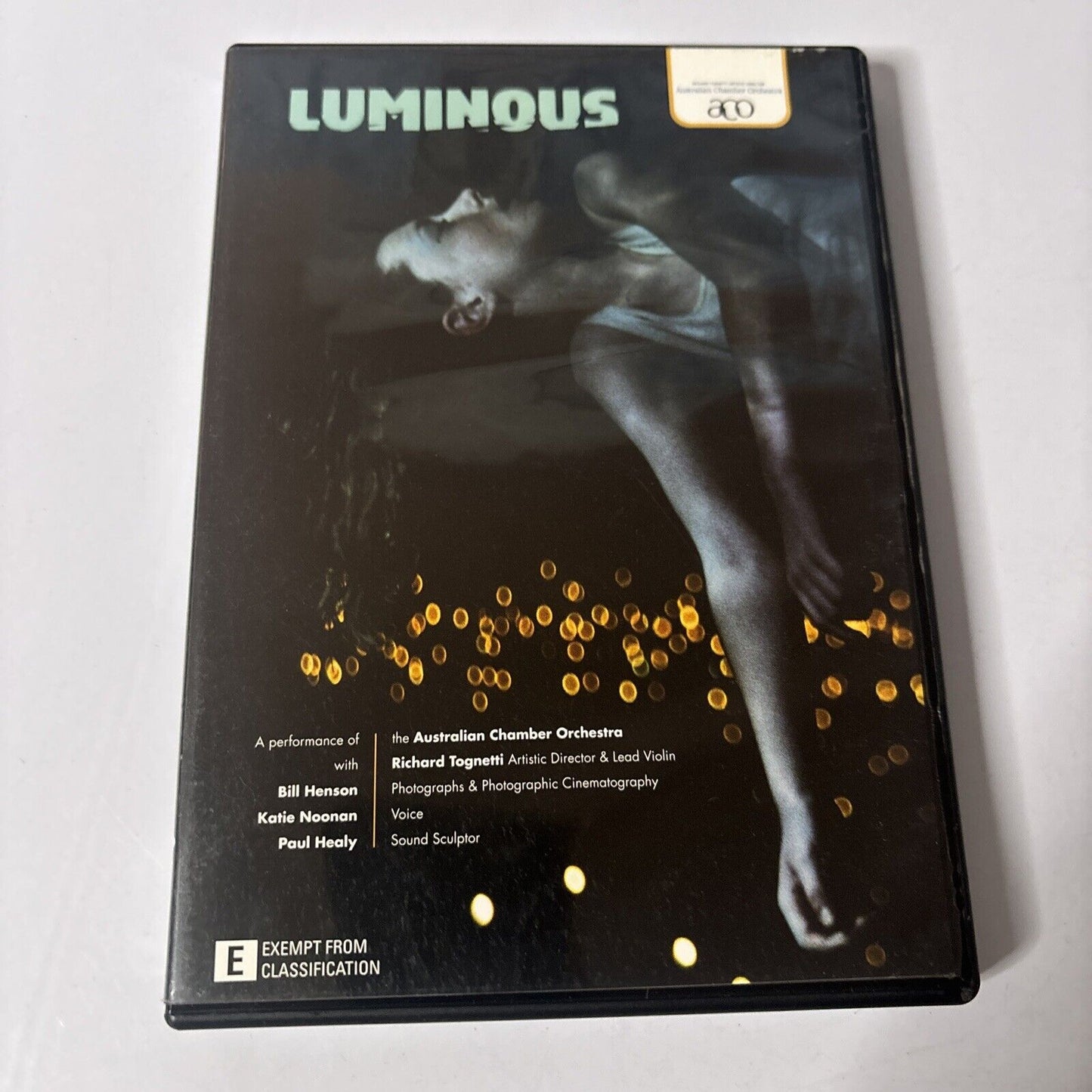 Australian Chamber Orchestra - Luminous (DVD, 2009) Katie Noonan All Regions