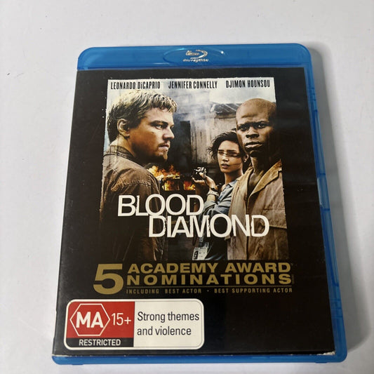 Blood Diamond (Blu-ray, 2006) Jennifer Connelly, Leonardo DiCaprio Region B