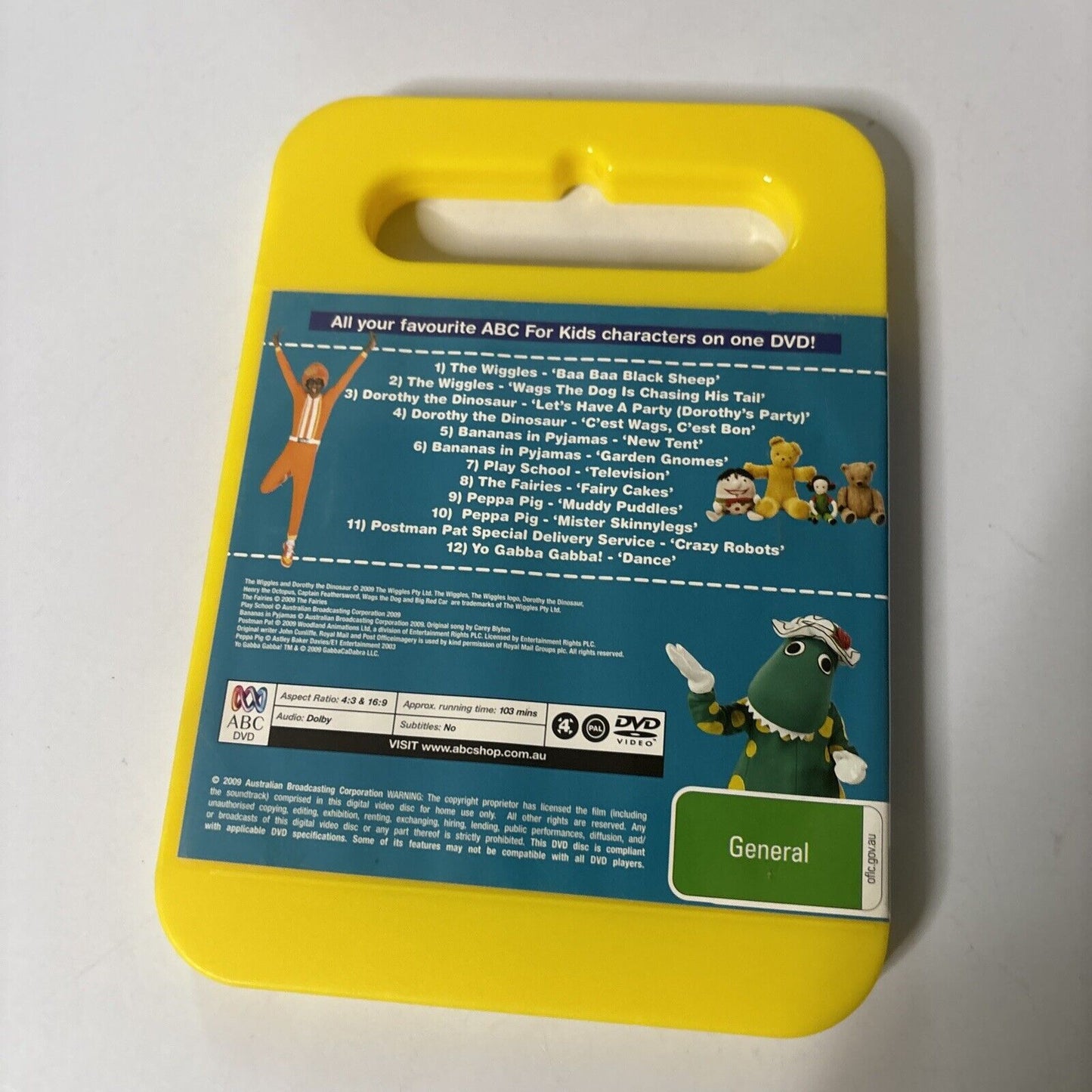 ABC For Kids - Favorites 2 (DVD, 2009) Region 4